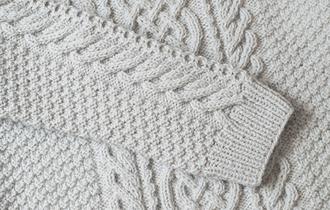 ケルティックアランセーター メンズ アケビ8